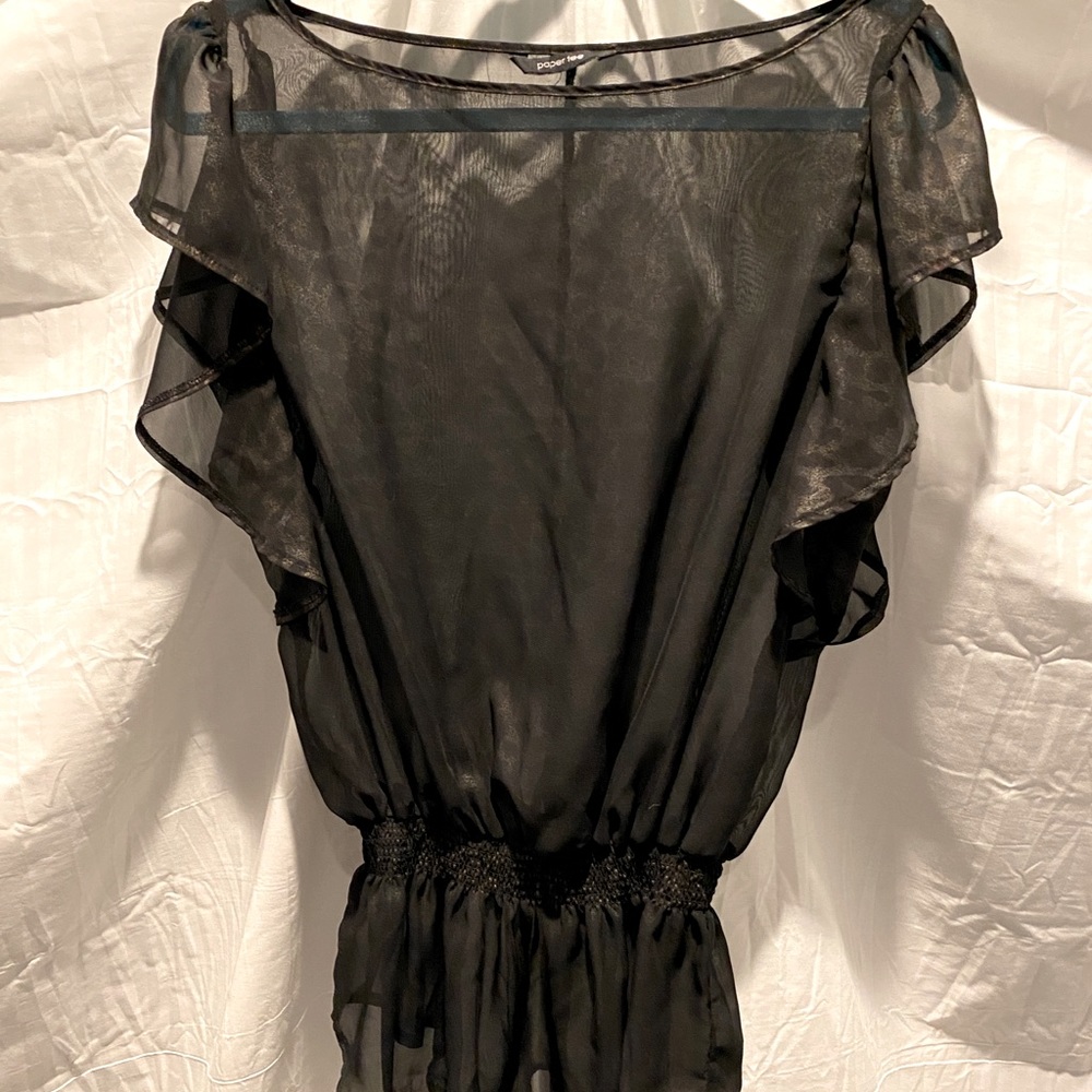 Paper Tee Sheer top